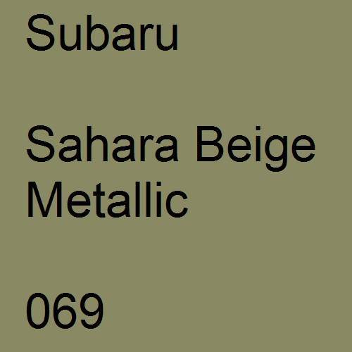 Subaru, Sahara Beige Metallic, 069.